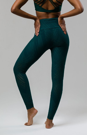 Image Title Onzie Selenite Midi 7/8 Legging - Alpine